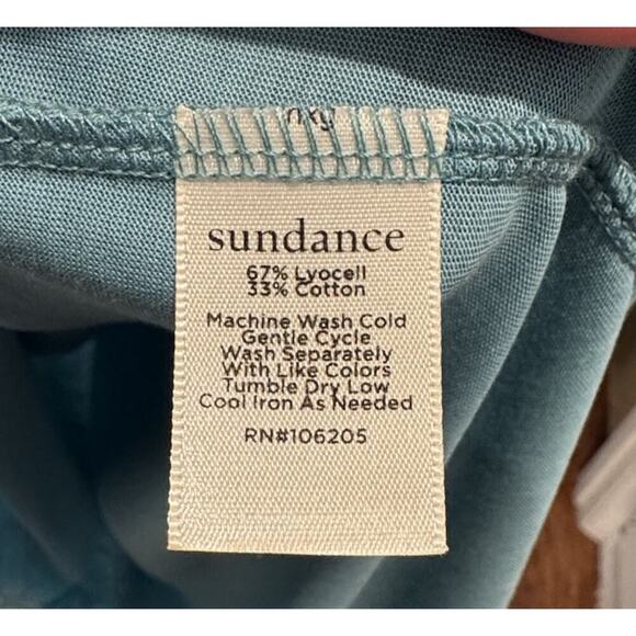 Sundance Women’s Size XS Everyday Essence Top Sleeveless Smocked Mock Neck - Picture 4 of 5